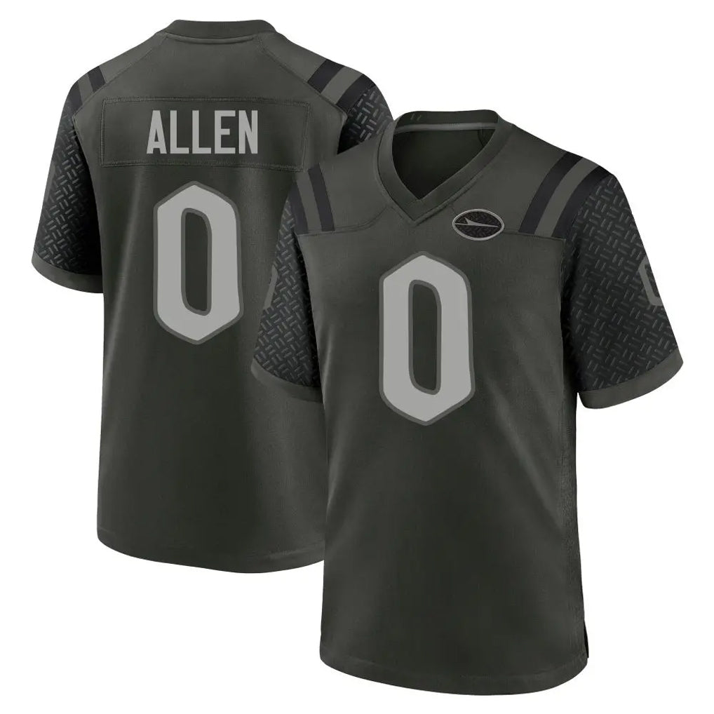 Perkns NY.Jets #0 Braelon Allen Player Green 2025 Rivalries Collection Home Game Stitched Jerseys