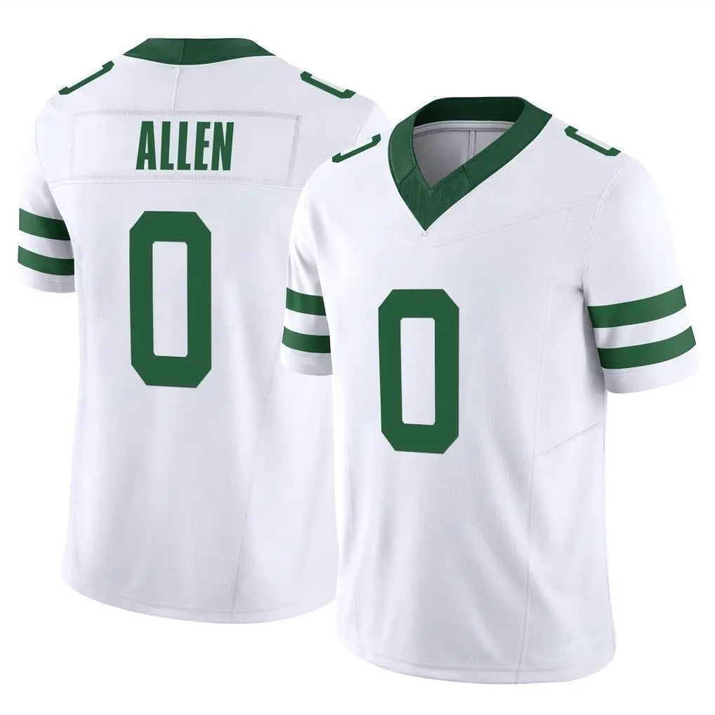 Perkns NY.Jets #0 Braelon Allen Player White Vapor F.U.S.E. Limited Stitched Jerseys