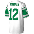 Perkns NY.Jets #12 Joe Namath Mitchell & Ness White Legacy Replica Jersey