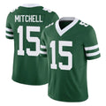 Perkns NY.Jets #15 Adonai Mitchell Player Green Legacy Limited Vapor F.U.S.E. Home Game Stitched Jerseys