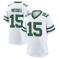 Perkns NY.Jets #15 Adonai Mitchell Player White Legacy Home Game Stitched Jerseys