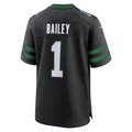 Perkns NY.Jets #1 David Bailey Legacy Black Alternate Game Player Stitched Jerseys