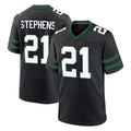 Perkns NY.Jets #21 Brandon Stephens Player Black Legacy Home Game Stitched Jerseys