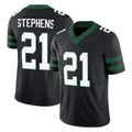 Perkns NY.Jets #21 Brandon Stephens Player Black Limited Legacy Vapor F.U.S.E. Home Game Stitched Jerseys