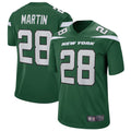 Perkns NY.Jets #28 Curtis Martin Player Green Game Stitched Jerseys