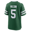 Perkns NY.Jets #5 Garrett Wilson Legacy Green Game Jersey Stitched American Stitched Jerseys