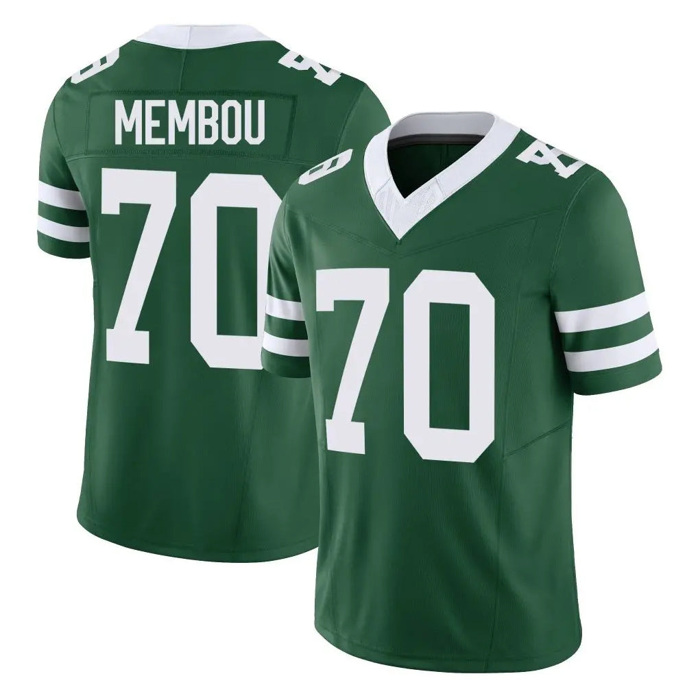 Perkns NY.Jets #70 Armand Membou Player Green Legacy Limited Vapor F.U.S.E. Home Game Stitched Jerseys