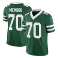 Perkns NY.Jets #70 Armand Membou Player Green Legacy Limited Vapor F.U.S.E. Home Game Stitched Jerseys