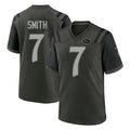 Perkns NY.Jets #7 Geno Smith Player Green 2025 Rivalries Collection Home Game Stitched Jerseys