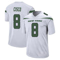 Perkns NY.Jets #8 Andre Cisco Player White Spotlight Home Game Stitched Jerseys