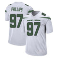 Perkns NY.Jets #97 Harrison Phillips Player White Spotlight Home Game Stitched Jerseys