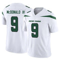 Perkns NY.Jets #9 Will McDonald IV Player White Limited Vapor F.U.S.E. Home Game Stitched Jerseys