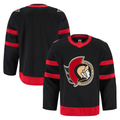 Perkns O.Senators Black Home Authentic Pro Jerseys