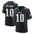 Perkns P.Eagles #10 Braden Mann Player Black Game Home Stitched Jerseys