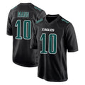 Perkns P.Eagles #10 Braden Mann Player Carbon Black Fashion Home Game Stitched Jerseys