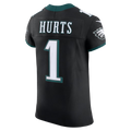 PerknsP.Eagles #1 Jalen Hurts Black Alternate Vapor F.U.S.E. Elite Stitched Jerseys