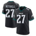 Perkns P.Eagles #27 Quinyon Mitchell Player Black Game Home Stitched Jerseys