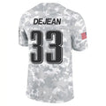 Perkns P.Eagles #33 Cooper DeJean Player Arctic Camo Salute to Service Limited Stitched Jerseys