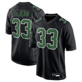 Perkns P.Eagles #33 Cooper DeJean Player Black Carbon Kelly Stitched Jerseys