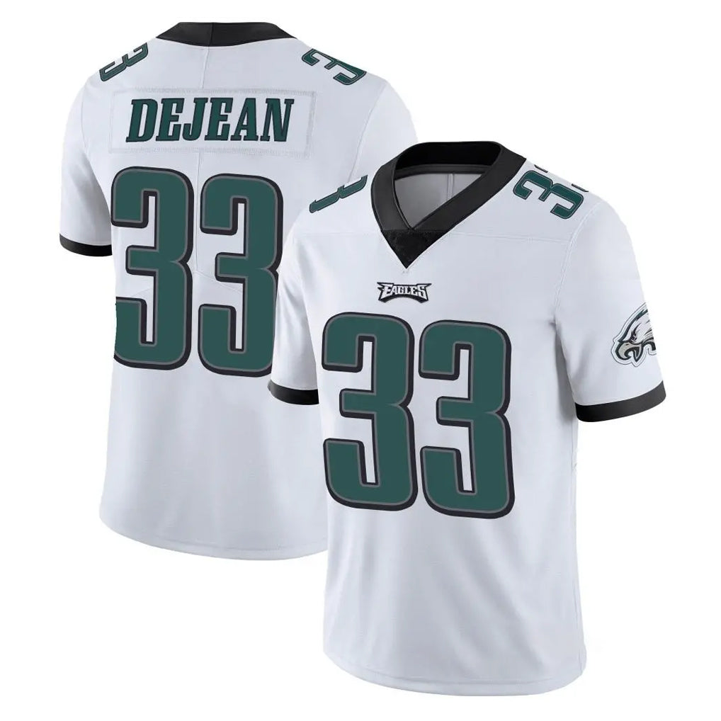 Perkns P.Eagles #33 Cooper DeJean Player White Limited Vapor Untouchable Home Game Stitched Jerseys