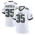 Perkns P.Eagles #35 Michael Carter II Player White Game Home Stitched Jerseys