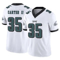 Perkns P.Eagles #35 Michael Carter II Player White Limited Vapor F.U.S.E. Home Game Stitched Jerseys