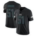 Perkns P.Eagles #51 Cam Jurgens Player Limited Black Impact Home Game Stitched Jerseys