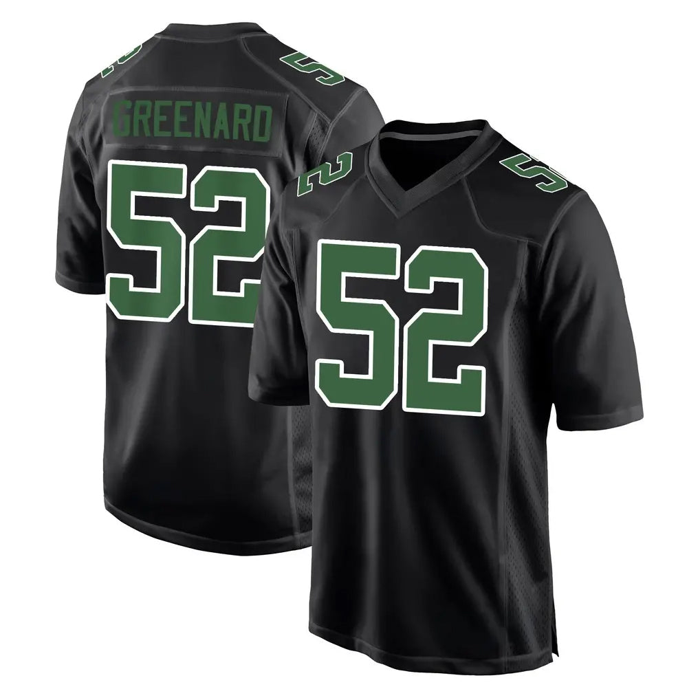 Perkns P.Eagles #52 Jonathan Greenard Player Carbon Green Fashion Home Game Stitched Jerseys