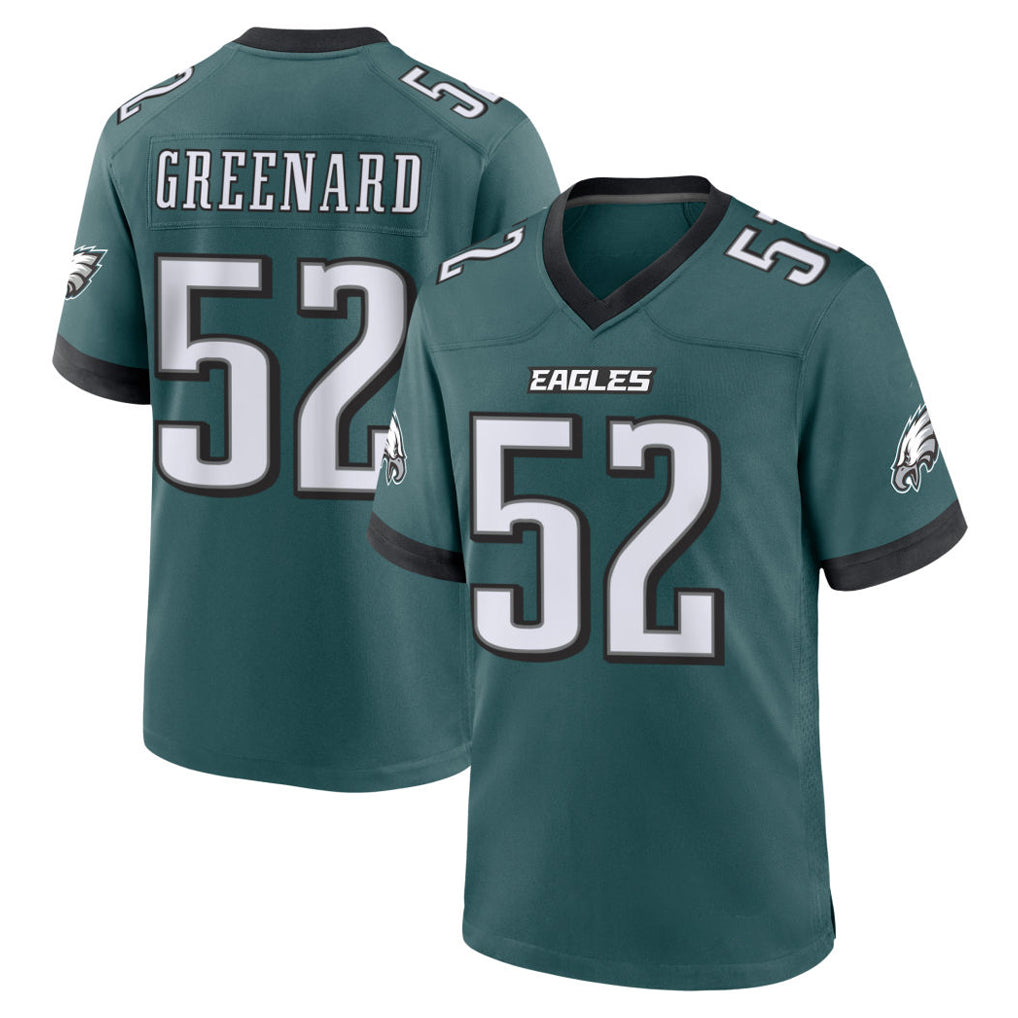 Perkns P.Eagles #52 Jonathan Greenard Player Green Home Game Stitched Jerseys