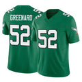 Perkns P.Eagles #52 Jonathan Greenard Player Green Kelly Alternate Vapor F.U.S.E. Home Game Stitched Jerseys