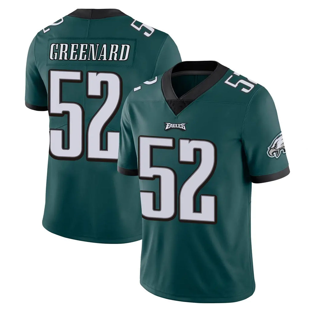 Perkns P.Eagles #52 Jonathan Greenard Player Team Color Green Vapor Untouchable Home Game Stitched Jerseys