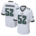 Perkns P.Eagles #52 Jonathan Greenard Player White Home Game Stitched Jerseys