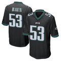 Perkns P.Eagles #53 Zack Baun Player Black Home Game Stitched Jerseys