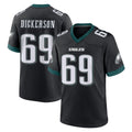 Perkns P.Eagles #69 Landon Dickerson Player Black Game Home Stitched Jerseys