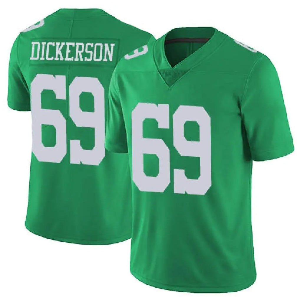Perkns P.Eagles #69 Landon Dickerson Player Green Limited Vapor Untouchable Home Game Stitched Jerseys