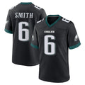 Perkns P.Eagles #6 DeVonta Smith Player Black Game Home Stitched Jerseys