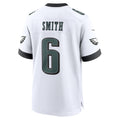 Perkns P.Eagles #6 DeVonta Smith White White Game Stitched Jerseys