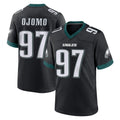 Perkns P.Eagles #97 Moro Ojomo Player Black Game Home Stitched Jerseys