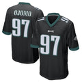 Perkns P.Eagles #97 Moro Ojomo Player Black Home Game Stitched Jerseys