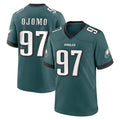 Perkns P.Eagles #97 Moro Ojomo Player Green Home Game Stitched Jerseys