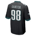 Perkns P.Eagles #98 Jalen Carter Player Black Alternate Game Stitched Jerseys
