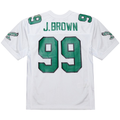 Perkns P.Eagles #99 Jerome Brown Mitchell & Ness White 1991 Authentic Throwback Retired Player Jersey Stitched Puhic