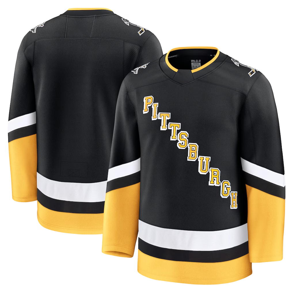 Perkns P.Penguins Black Alternate Premium Jerseys
