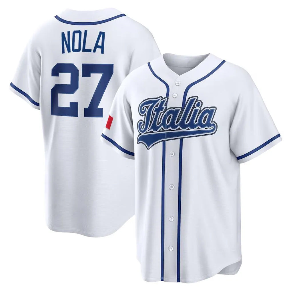 Perkns P.Phillies #27 Aaron Nola Player White 2026 World Classic Limited Stitched Jerseys