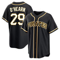 Perkns P.Pirates #29 Ryan O?¡®Hearn Player Black Fashion Out Home Game Stitched Jerseys