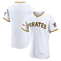Perkns P.Pirates Blank Player White Home Limited Elite Stitched Jerseys