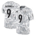 Perkns P.Steelers #9 Chris Boswell Player Arctic Camo Limited Salute To Service Home Game Stitched Jerseys