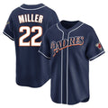 Perkns S.Diego Padres #22 Mason Miller Player Navy Cooperstown Collection Limited Home Stitched Jerseys