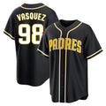 Perkns S.Diego Padres #98 Randy Vasquez Player Black 2026 Fashion Home Stitched Jerseys