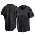 Perkns S.Mariners #12 Josh Naylor Player Black Replica Fashion T-shirt Stitched Jerseys